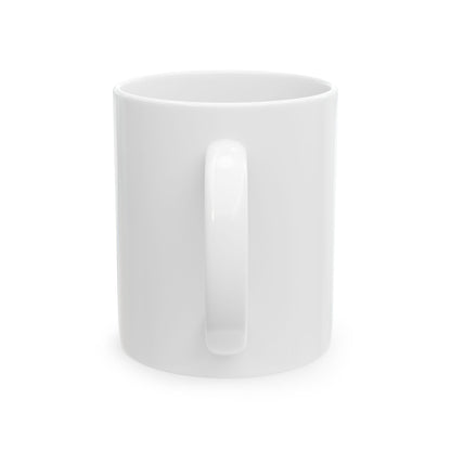 God Wear Logo Ceramic Mug — Faith-Inspired Coffee Cup (11oz & 15oz)