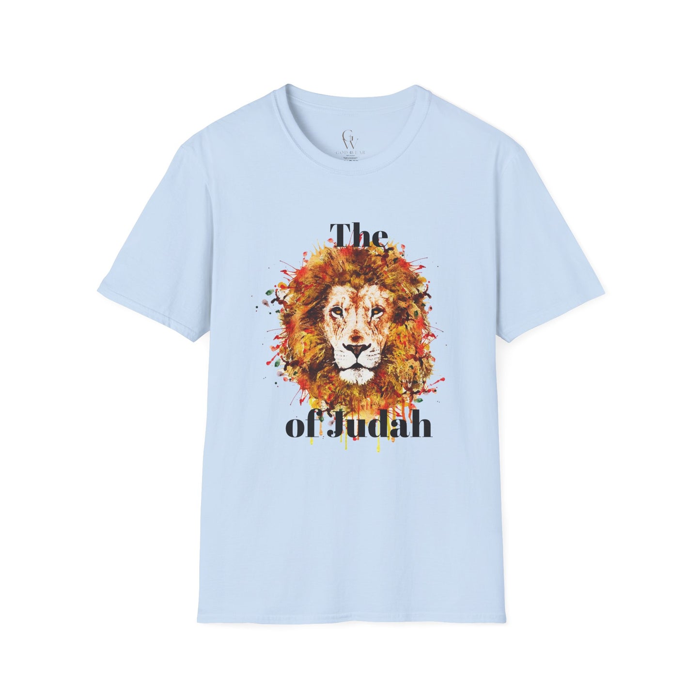 Lion of Judah Watercolor Faith T-Shirt
