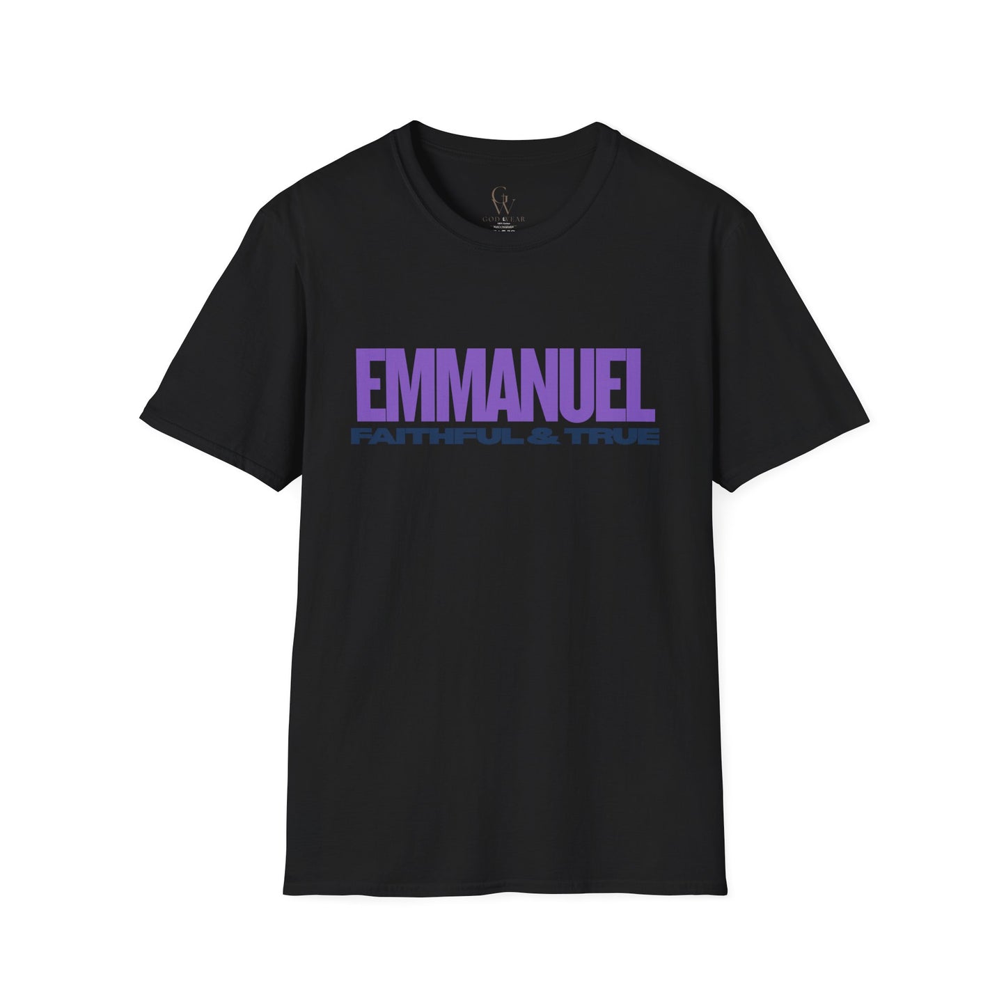 Faithful & True Emmanuel T-Shirt — Christian Inspirational Tee
