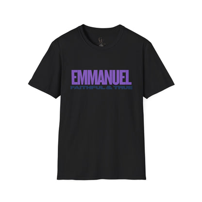 Faithful & True Emmanuel T-Shirt — Christian Inspirational Tee
