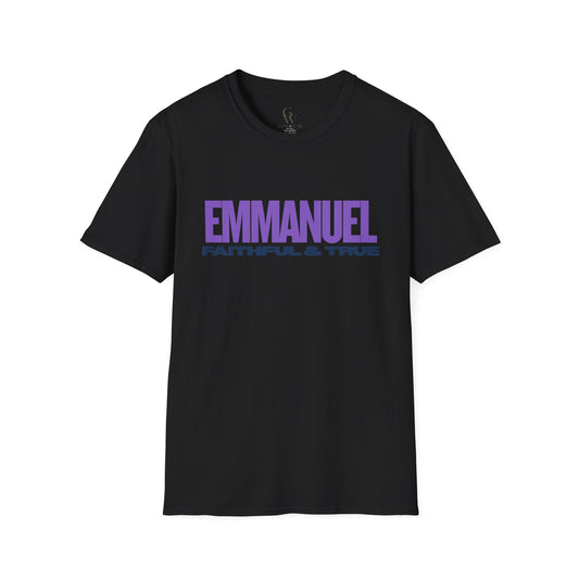 Faithful & True Emmanuel T-Shirt — Christian Inspirational Tee