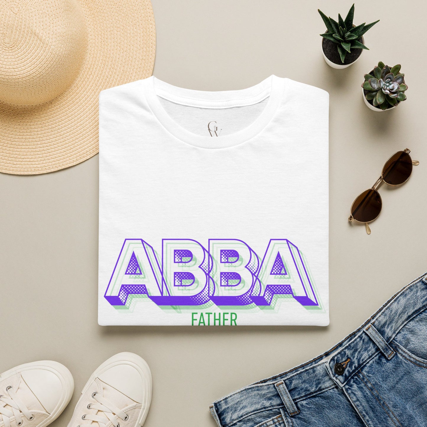 ABBA Father Christian Worship T-Shirt — "We Belong To You"
