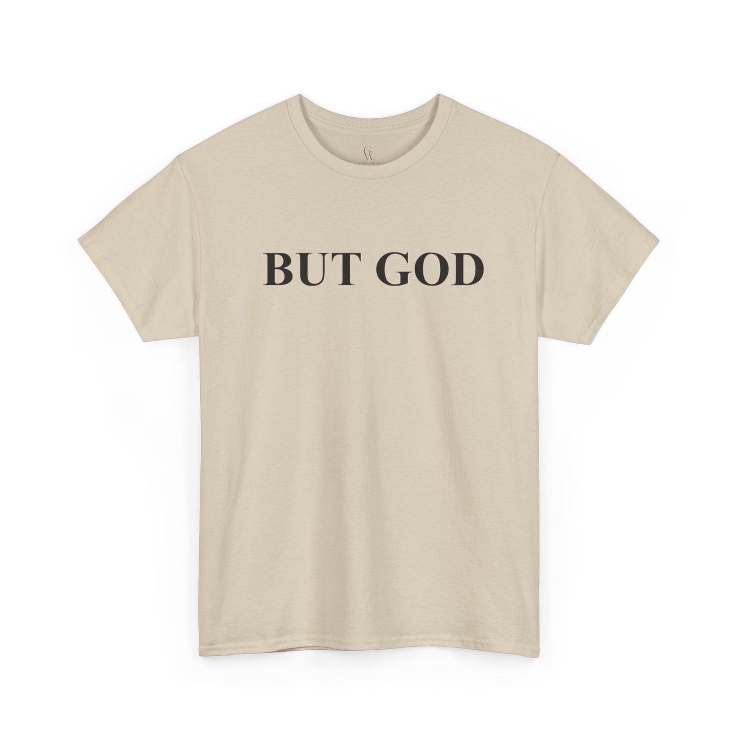 But God Minimal Faith T-Shirt — Christian Inspirational Tee