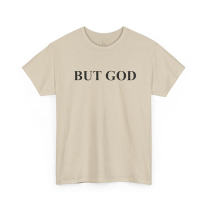 But God Minimal Faith T-Shirt — Christian Inspirational Tee